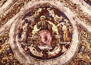 Pietro Perugino God the Creator and Angels oil painting reproduction